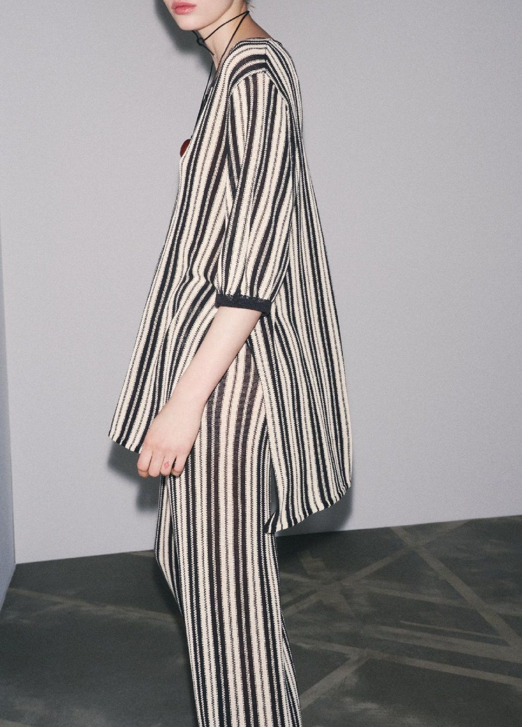 Комбинированная блуза Zara