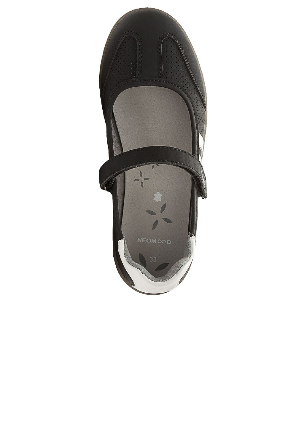 Черные демисезонные кроссовки детские девочкам Crosby