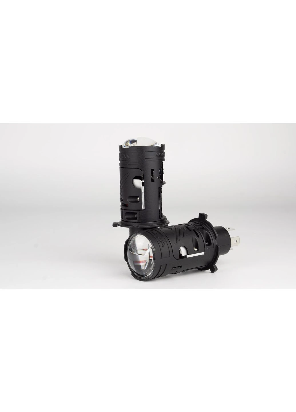 LED лампи автомобільні з лінзою LE-10 H4 Compact 6000K 45W/65W 9-36V к-т. DriveX (395853053)