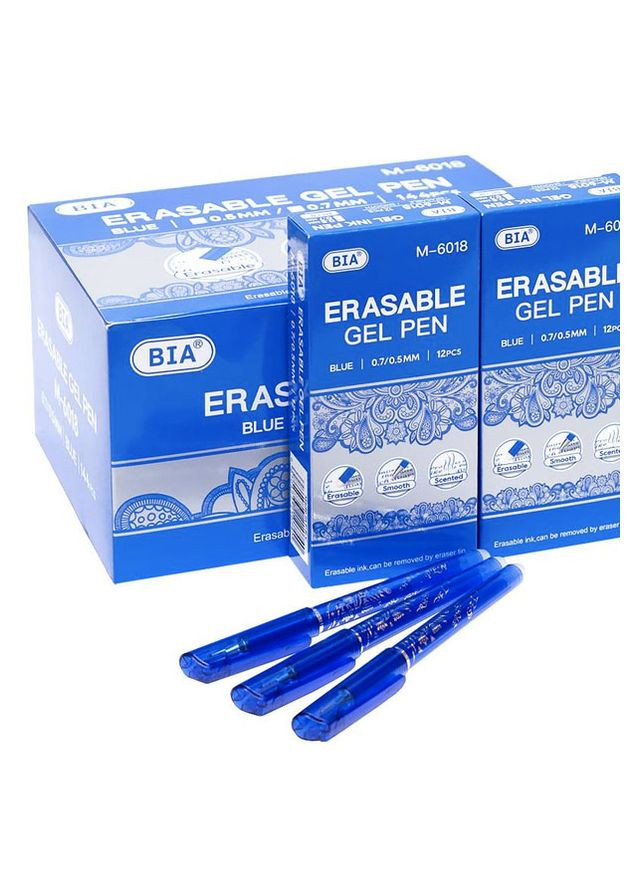 Ручка гелева, що стирається синя Home (299483494)