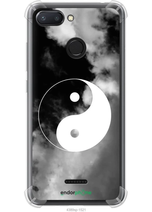Чехол на Xiaomi Redmi 6 Инь и Янь "4389sp-1521-70447" Endorphone (363286559)