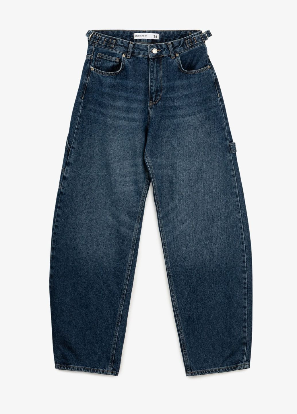 Джинсы женские 4515 Темно-синий shop (2000999140921) Baggy On me - (362745443)