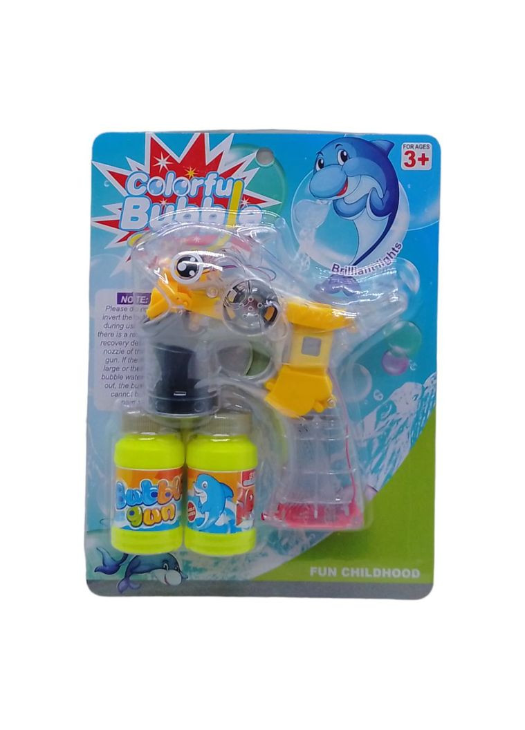 Пістолет з мильними бульбашками "Дельфінчик", на батарейках MIC (296783890)