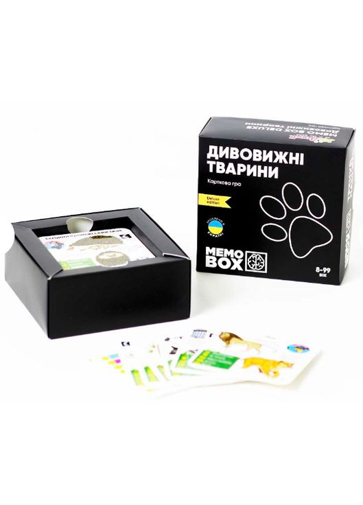 Настільна гра MemoBox Deluxe Дивовижні тварини MBD106 JoyBand (362314937)