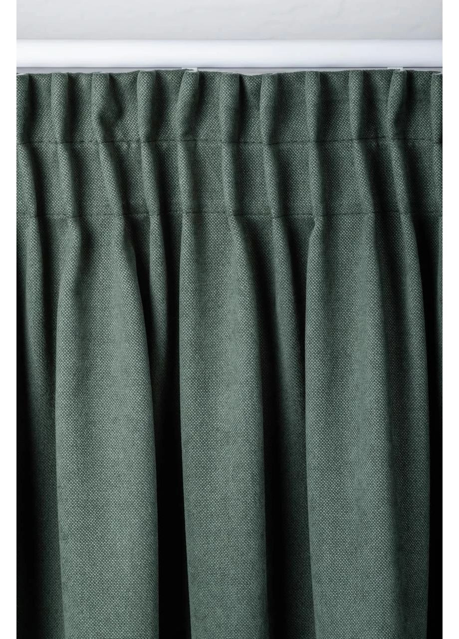 Штора из микровелюра 2шт. 2м х от 2,5м до 3м HYGG (370367256)