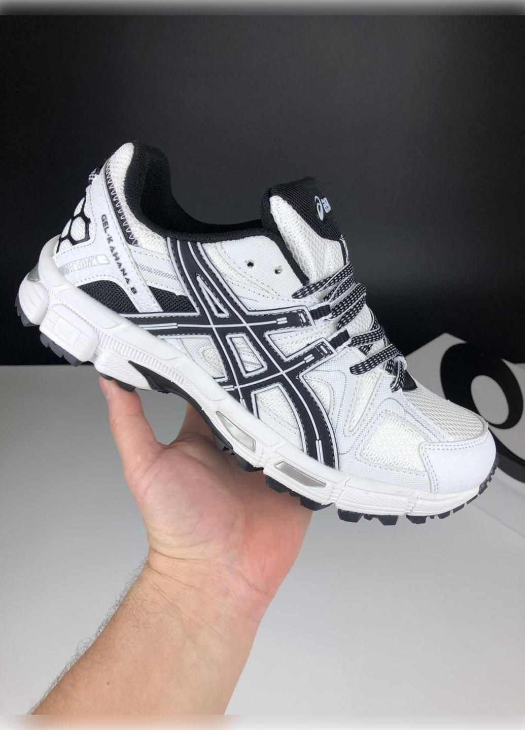 Білі Осінні білі демісезонні чоловічі кросівки No Brand