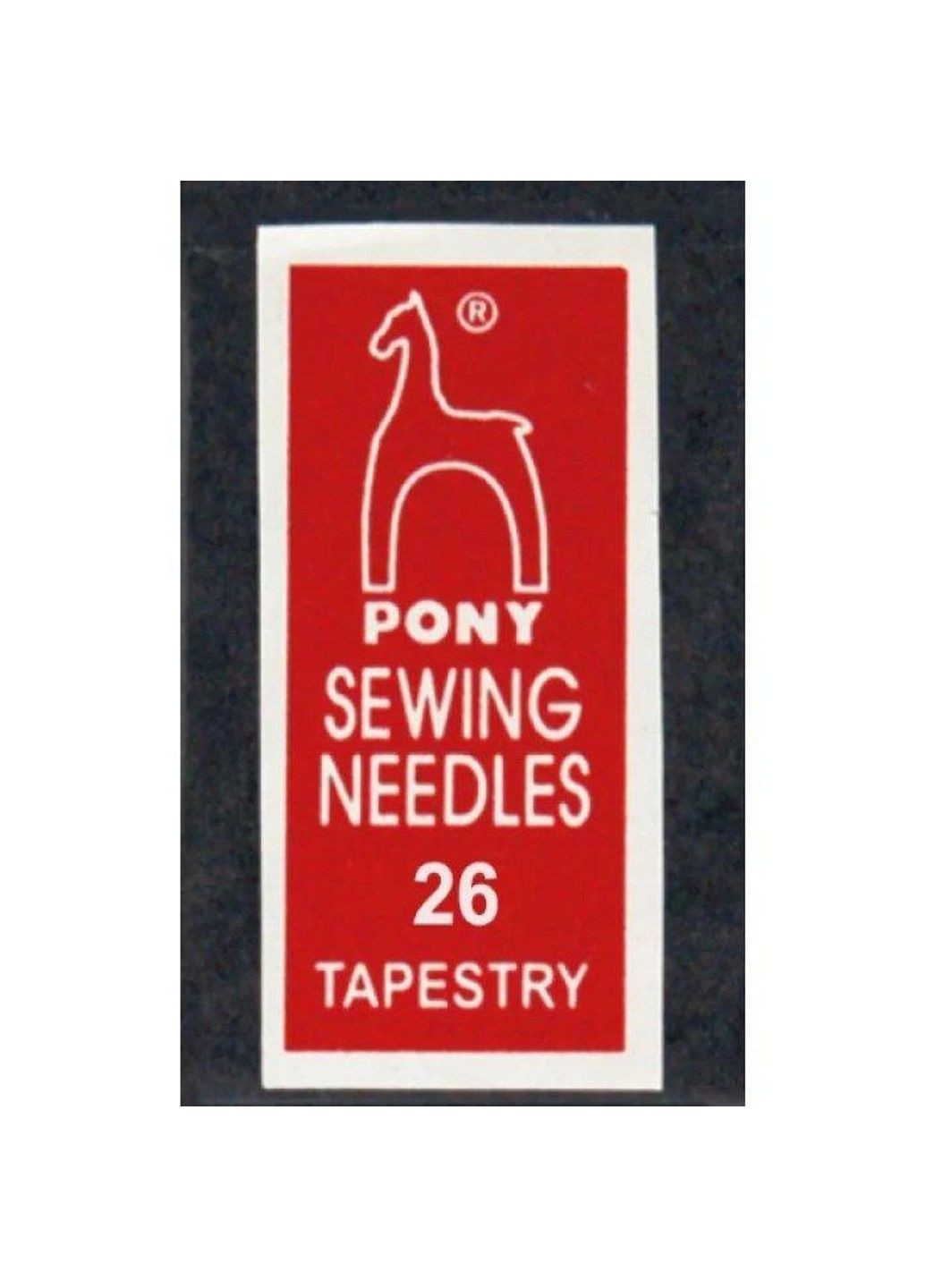 Иглы гобеленовые вышивальная №26 (25 шт) Pony (Индия) вышивка бисером, нитками, лентами, гладью No Brand (334343099)