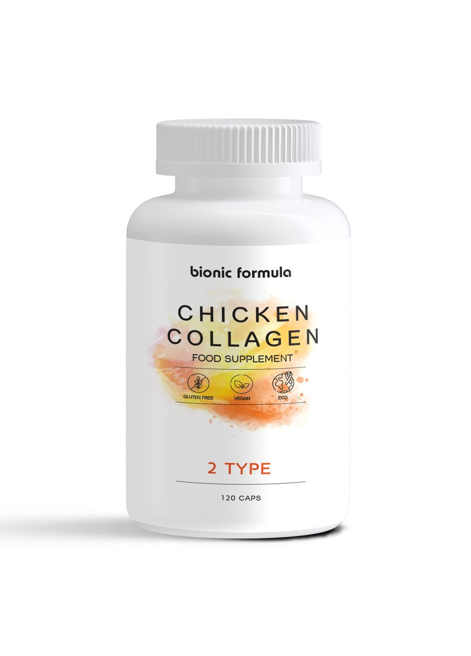 Колаген 2 типу для суглобів та зв'язок з вітаміном С Bionic Formula (369154322)