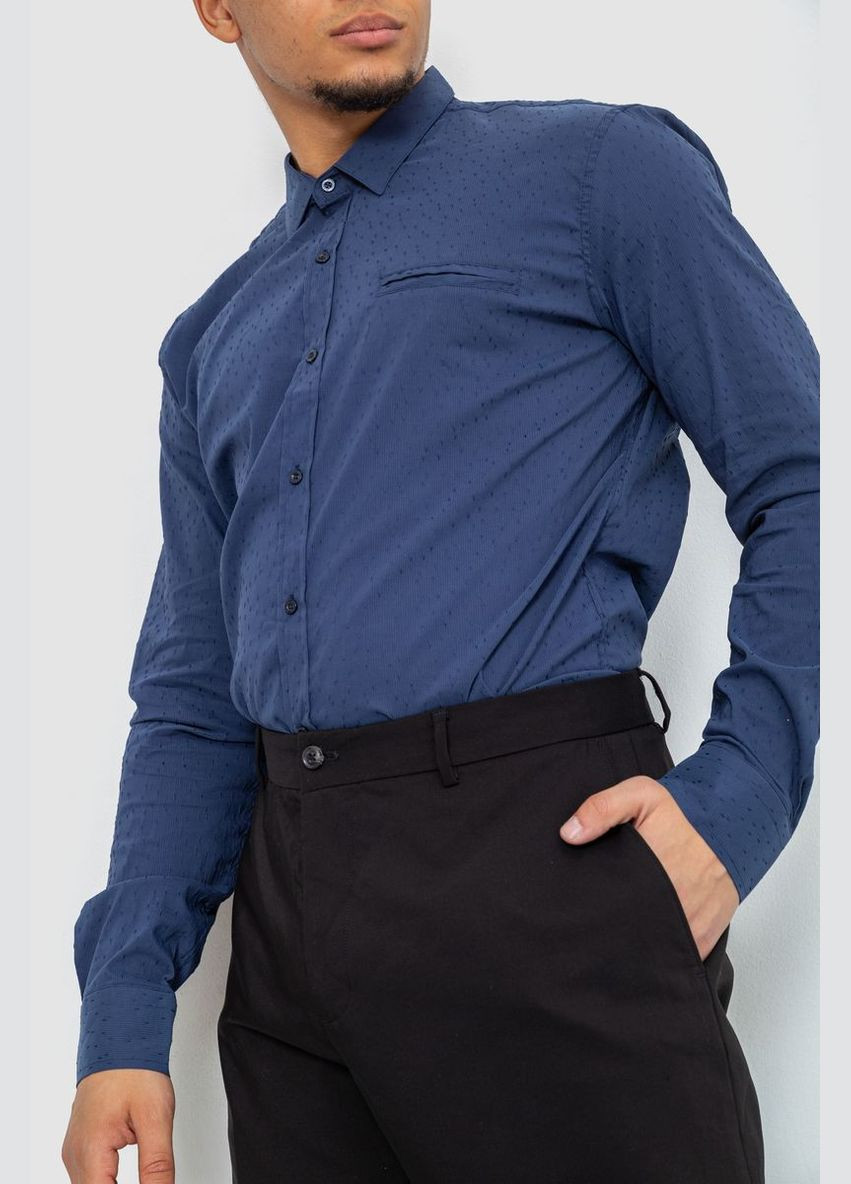 Сорочка чоловіча класична, колір темно-синій, 244R31-56-302 Ager (313290436)