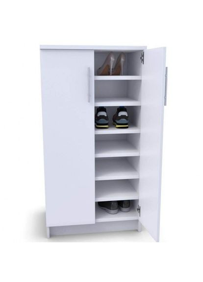 Шафа з полицями для одягу та взуття Felix 1080x562x402 Бетон Forte (312232176)