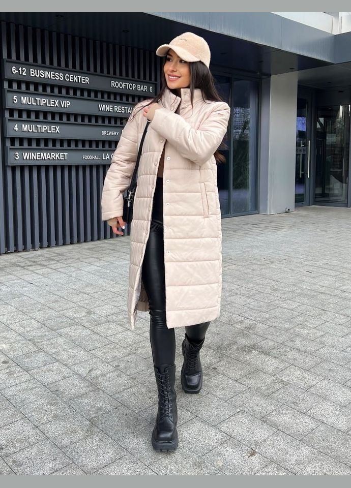 Куртка Подовжена Матова Плащівка Канада Відмінна Якість No Brand (317841249}