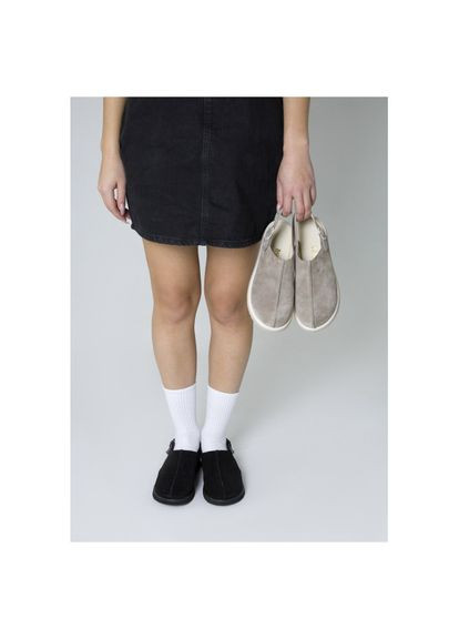 Vm-Villomi Туфлі на широку ніжку з пряжкою Натуральна замша/шкіра р. (07903ch) чорний з, україна — літо (329186934)