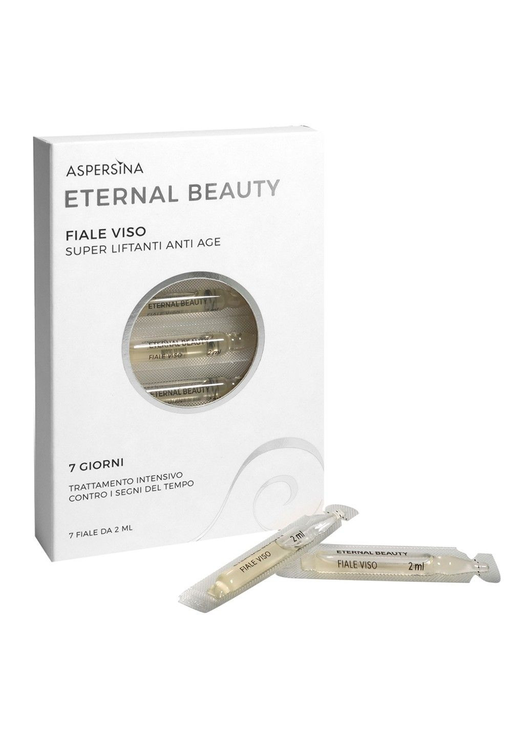Антивікові ампули для обличчя Вічна краса, 7х2 мл Aspersina (328445655)