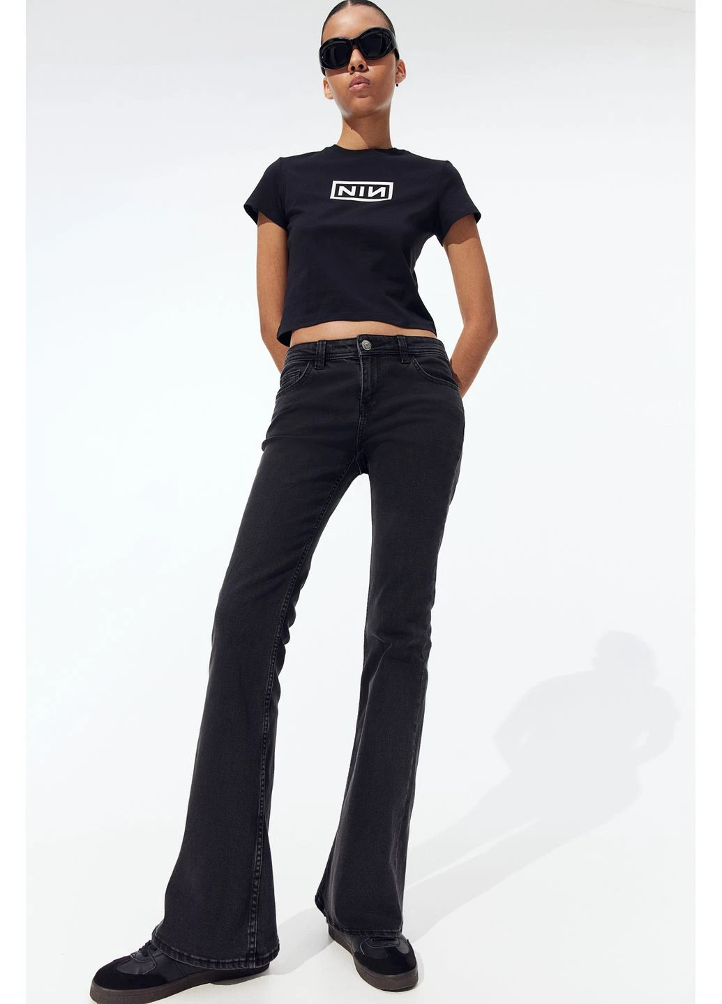 Футболка из хлопка H&M - (392641526)
