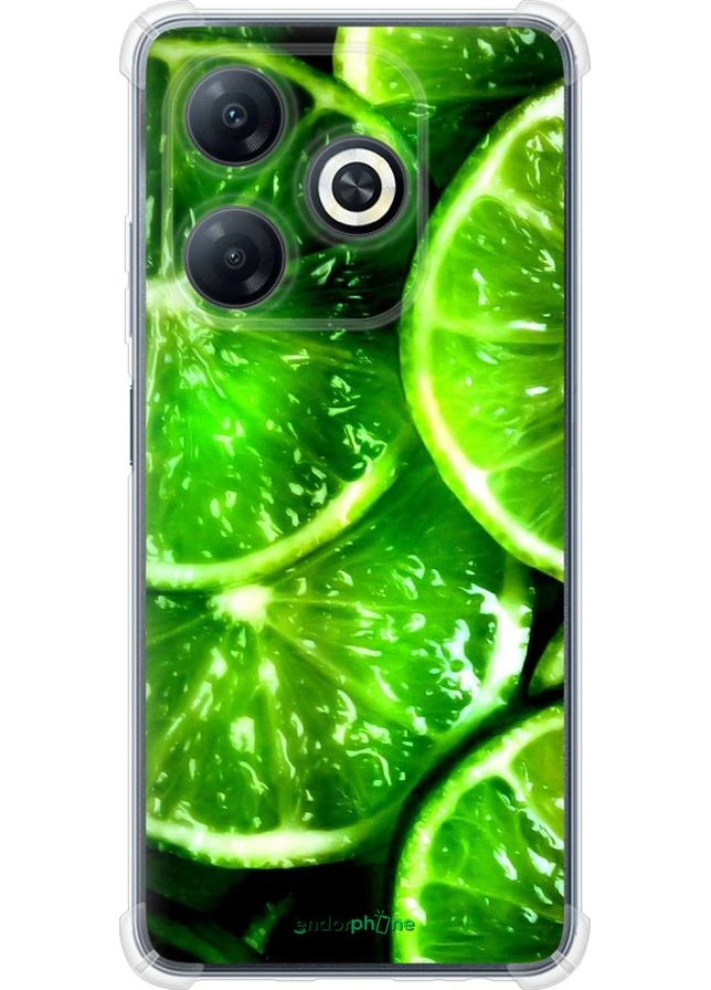Чехол на Infinix Smart 8 Зелёные дольки лимона "852sp-3431-70447" Endorphone (357214304)
