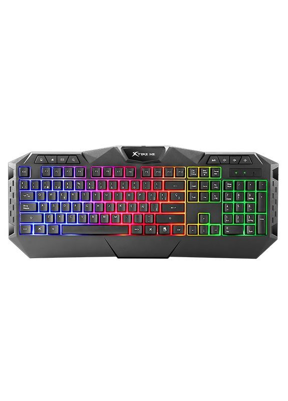 Комплект ME MK-900 USB, Black, підсвічування RGB, Gaming, кабель 1.5м (6932391924457) XTRIKE ME (323582191)