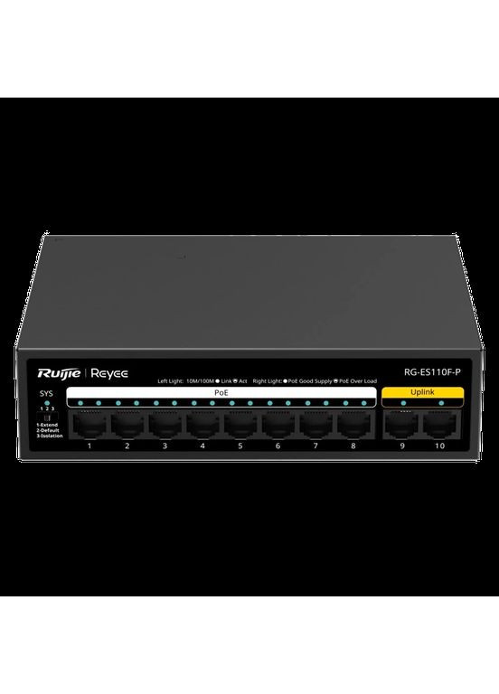 10-портовый 10/100Мб неуправляемый PoE Reyee RG-ES110F-P Ruijie (356505690)