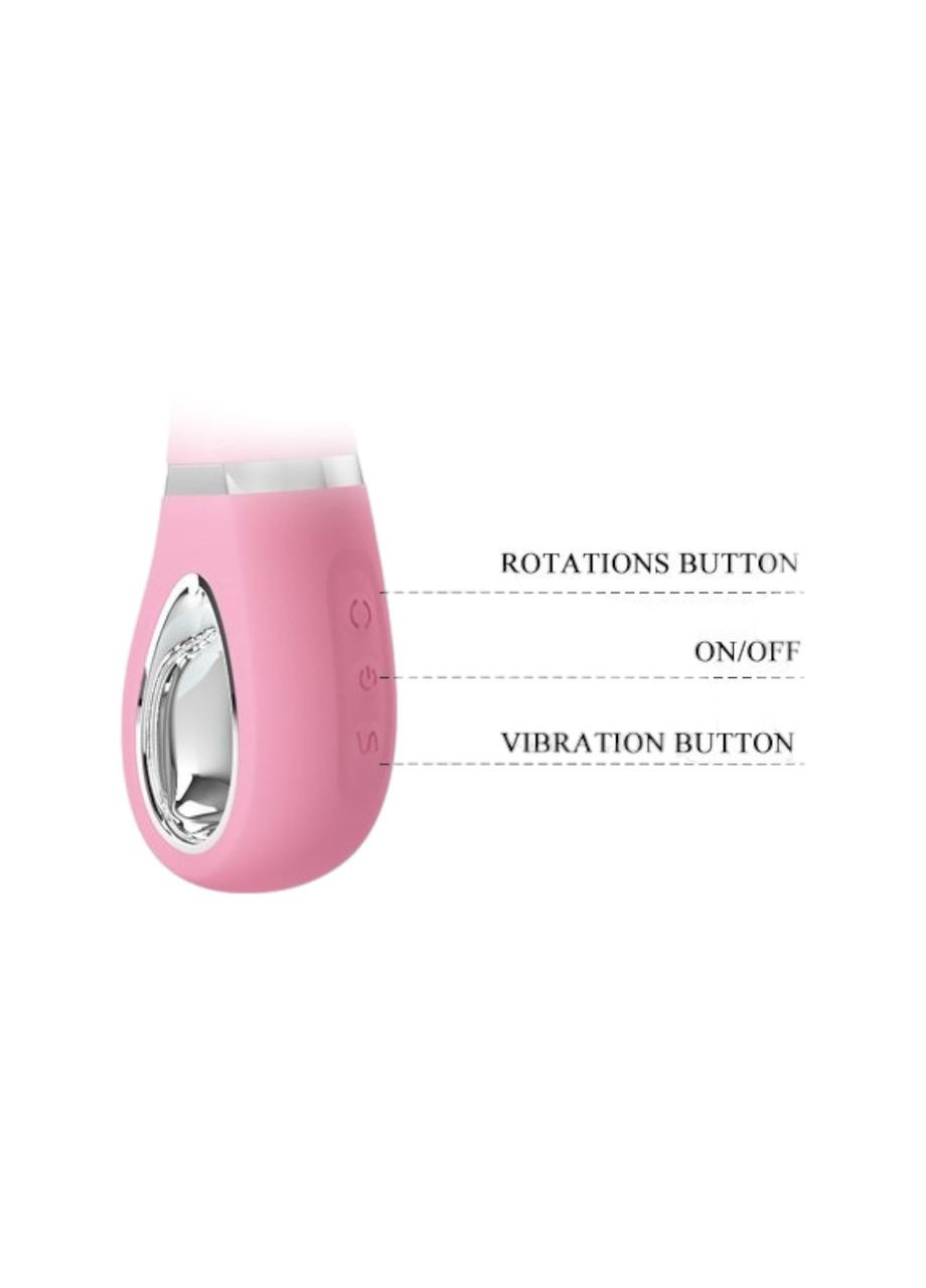 Вибратор Pretty Love Ternence с клиторальным стимулятором для женского удовольствия и массажа LyBaile (316630974)