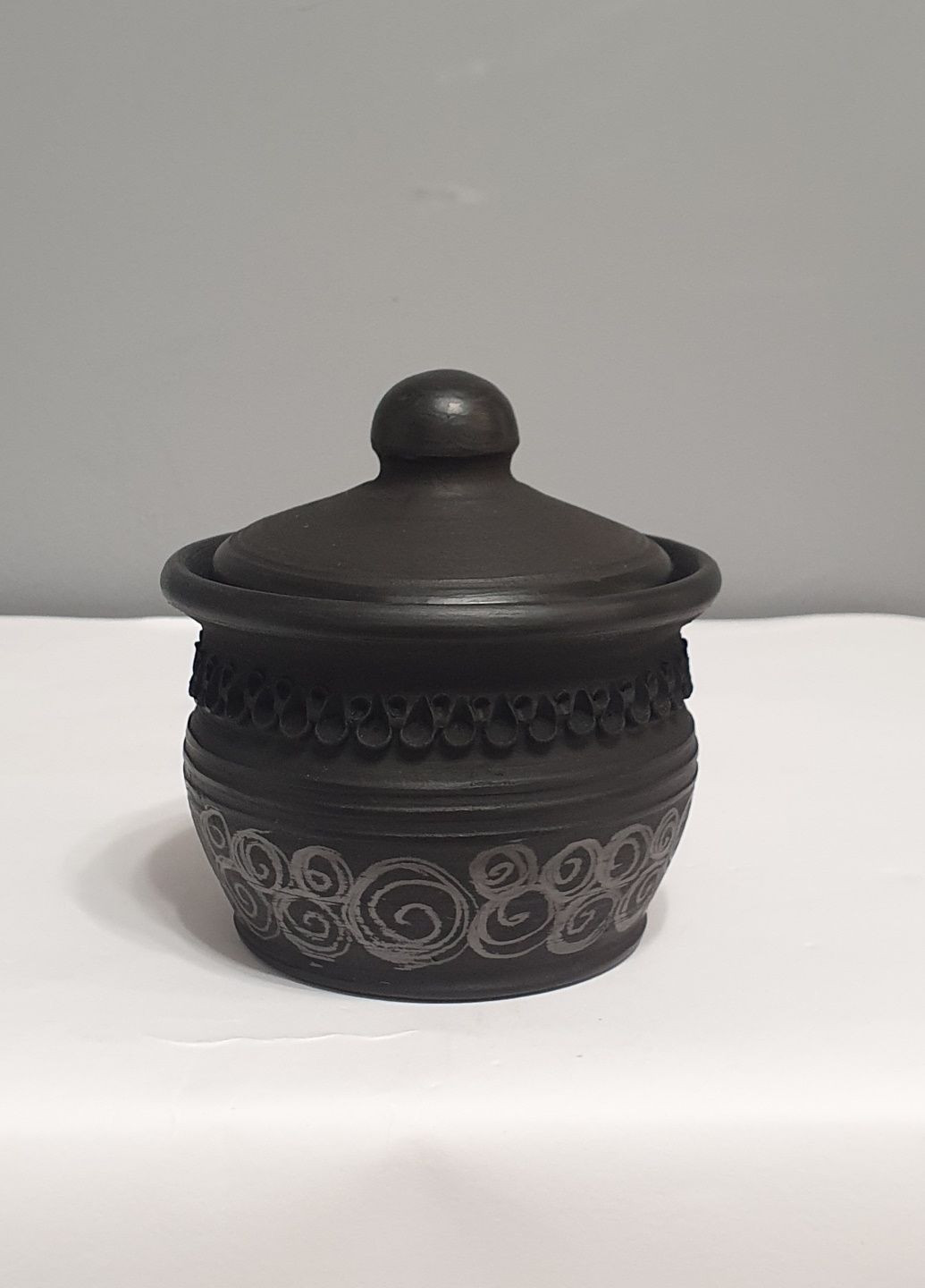 Цукорниця з чорної глини No Brand (323036835)