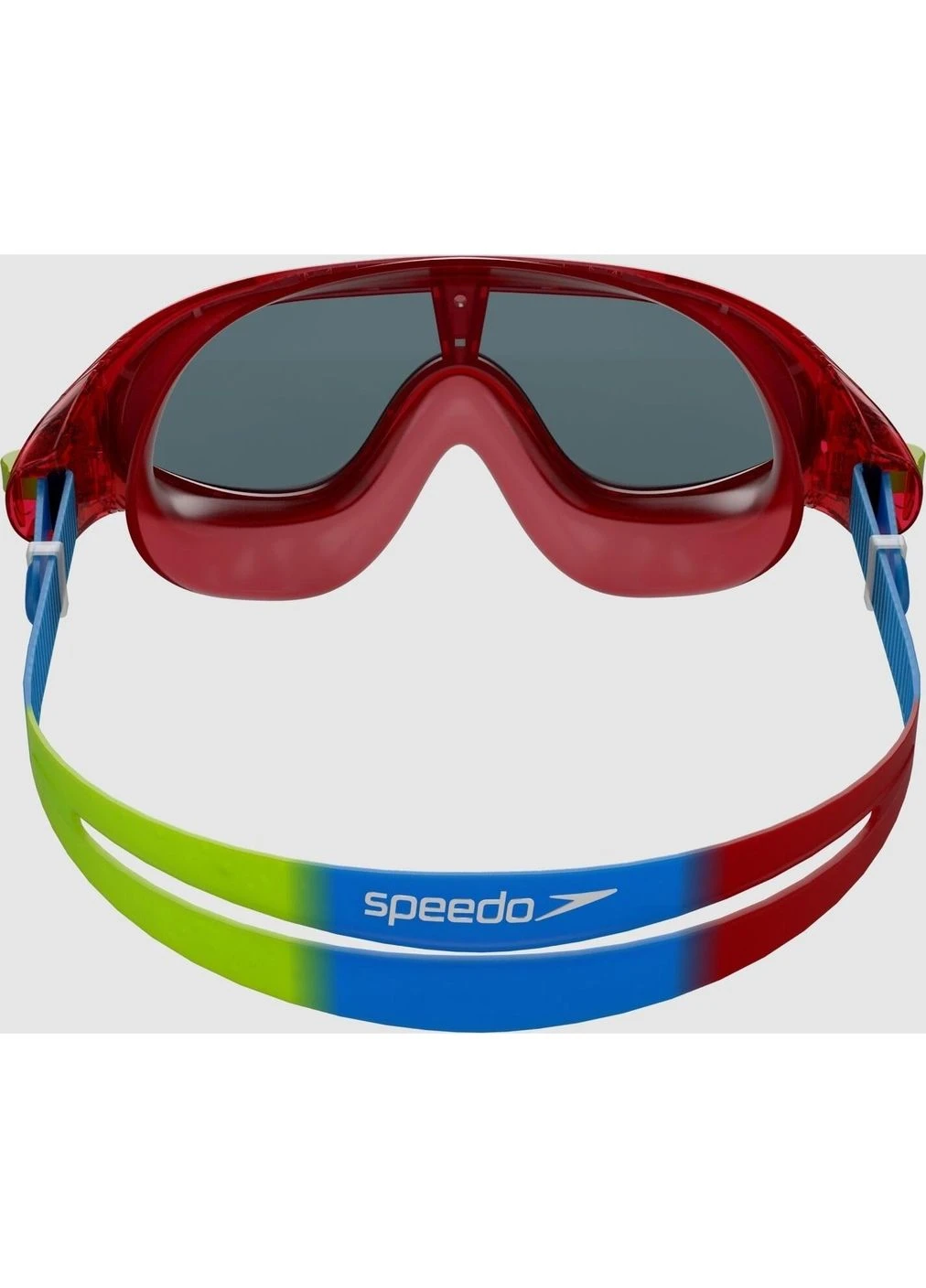 Очки для плавания детские красно-голубо-лаймовые 8-01213B992 Speedo RIFT GOG JU (401177498)
