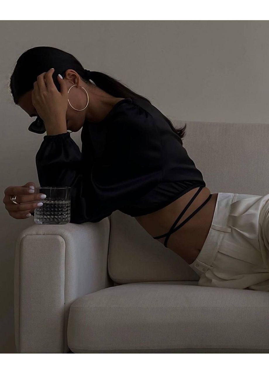 Женский шелковый топ FINO Mode (367832960)