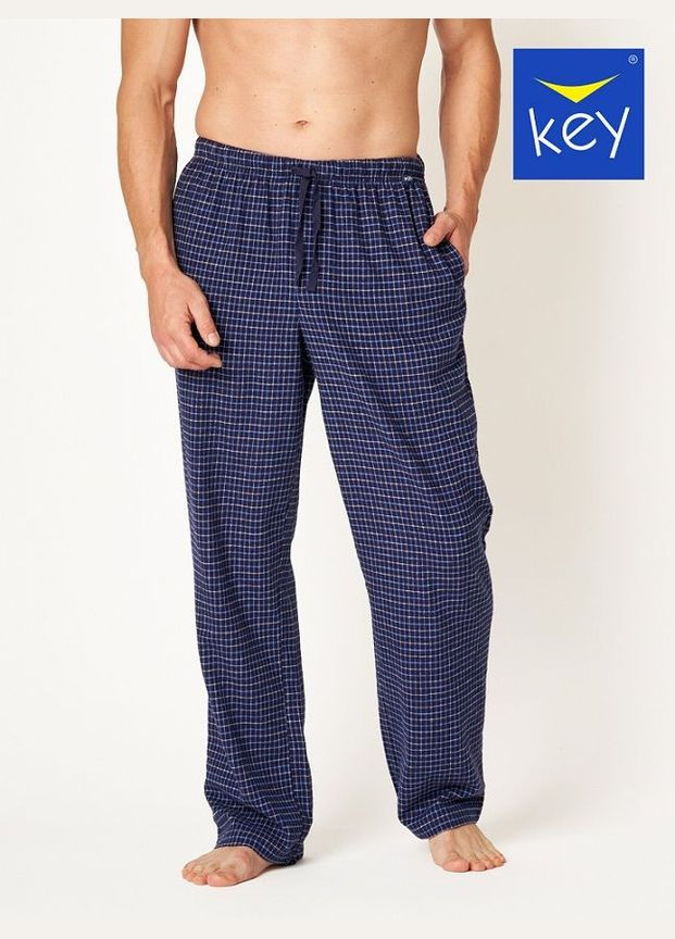 Чоловічі домашні фланелеві штани Key (303260947)