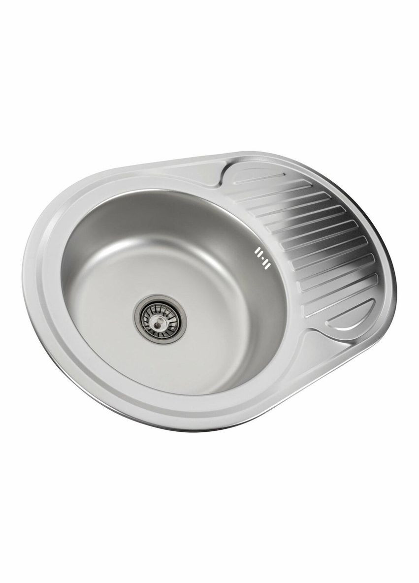 Кухонна мийка з нержавіючої сталі 7750 САТИН (0,8/180 мм) Valeso (342071505)