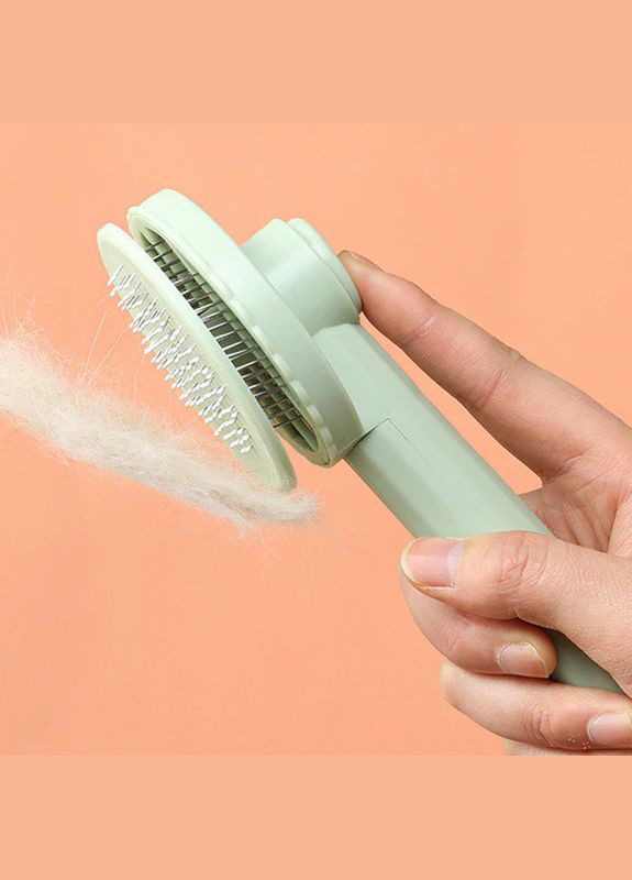 Гребінець для шерсті тварин 091118 Green 9 шт. Taotaopets (352011545)