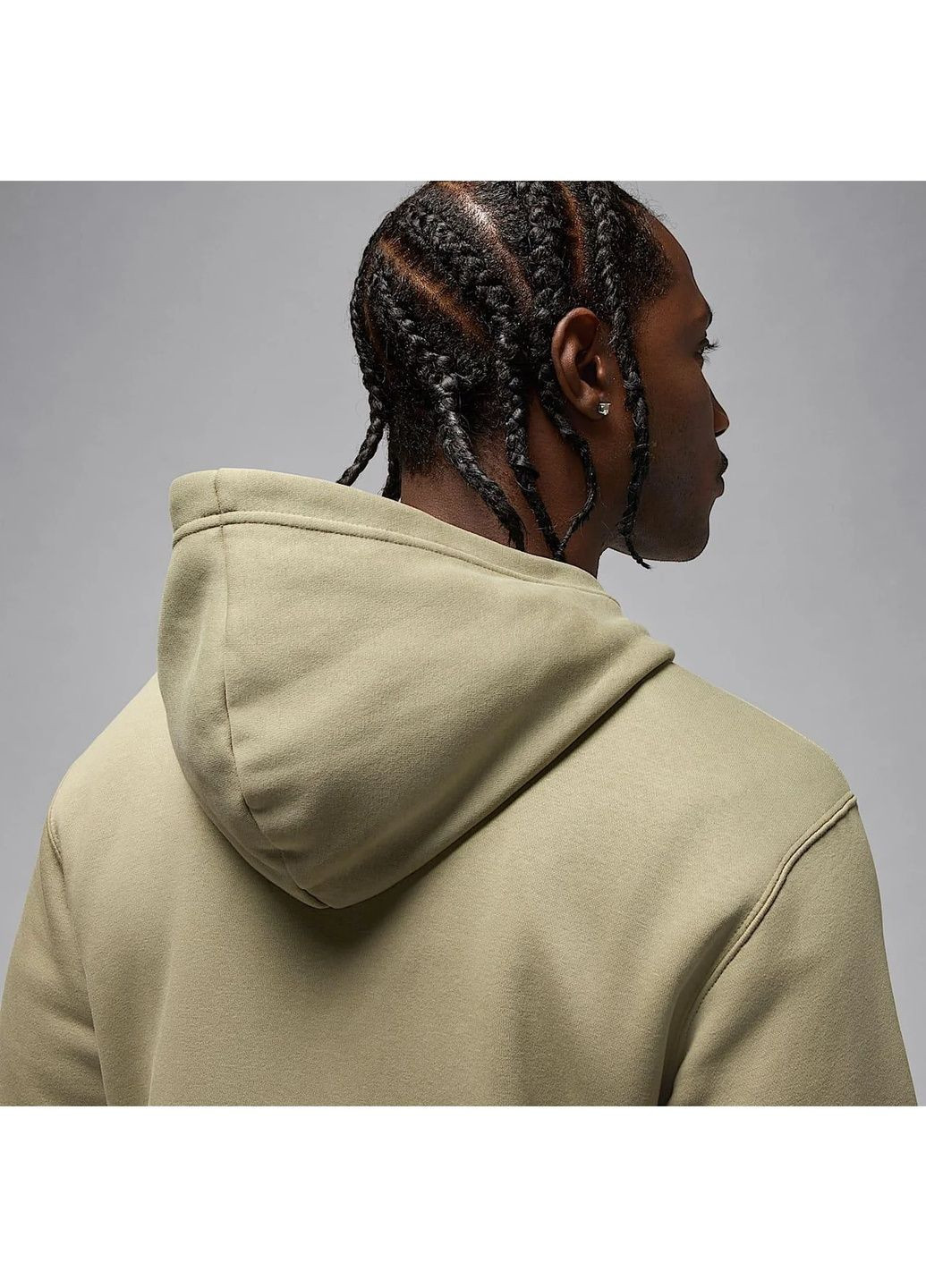 Худи мужские Brooklyn Fleece Olive Air Jordan (364662296)