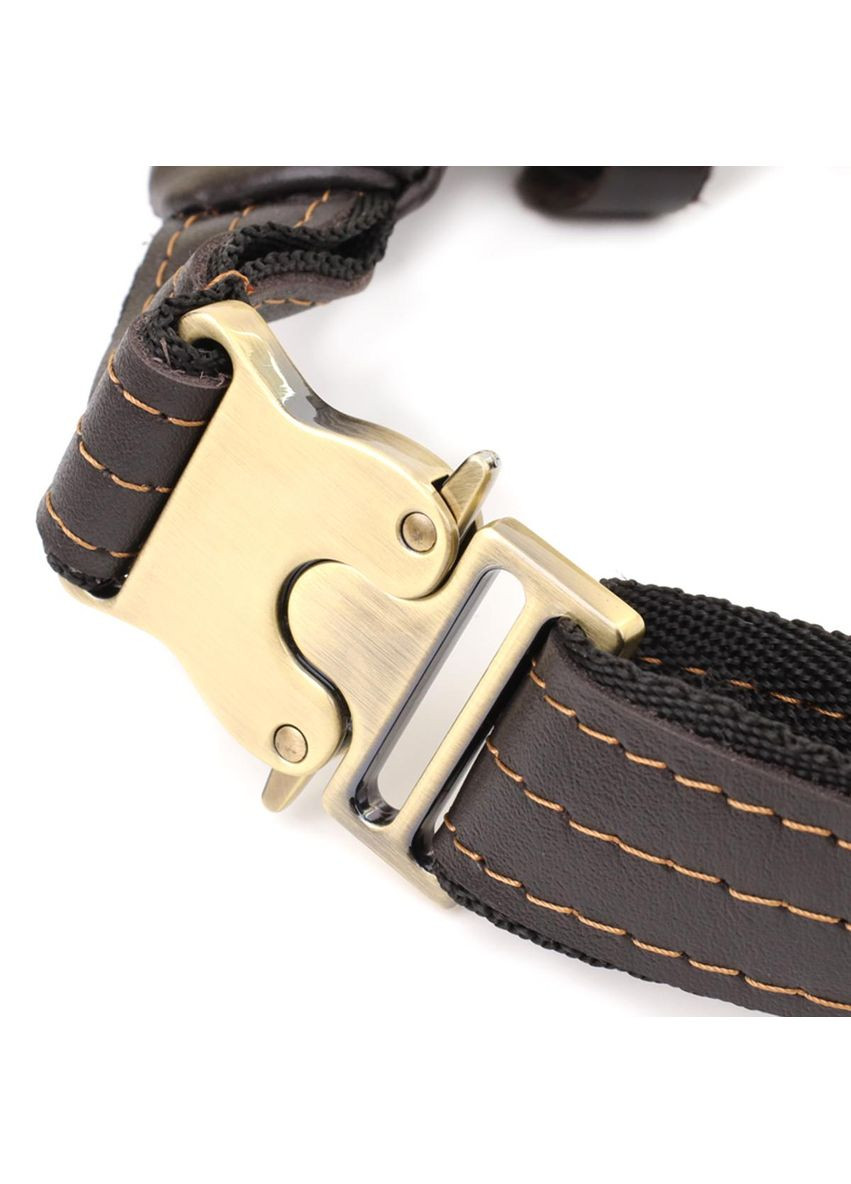 Сумка на пояс через плече шкіряна чоловіча Коричневий 35543 Shvigel (334674004)