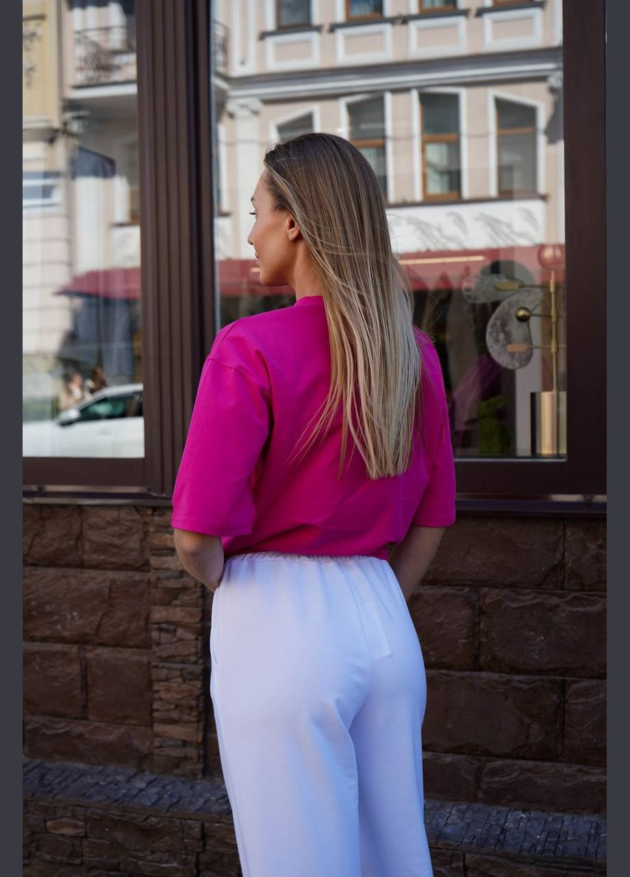 Женская футболка свободного кроя MonCher - (346055360)