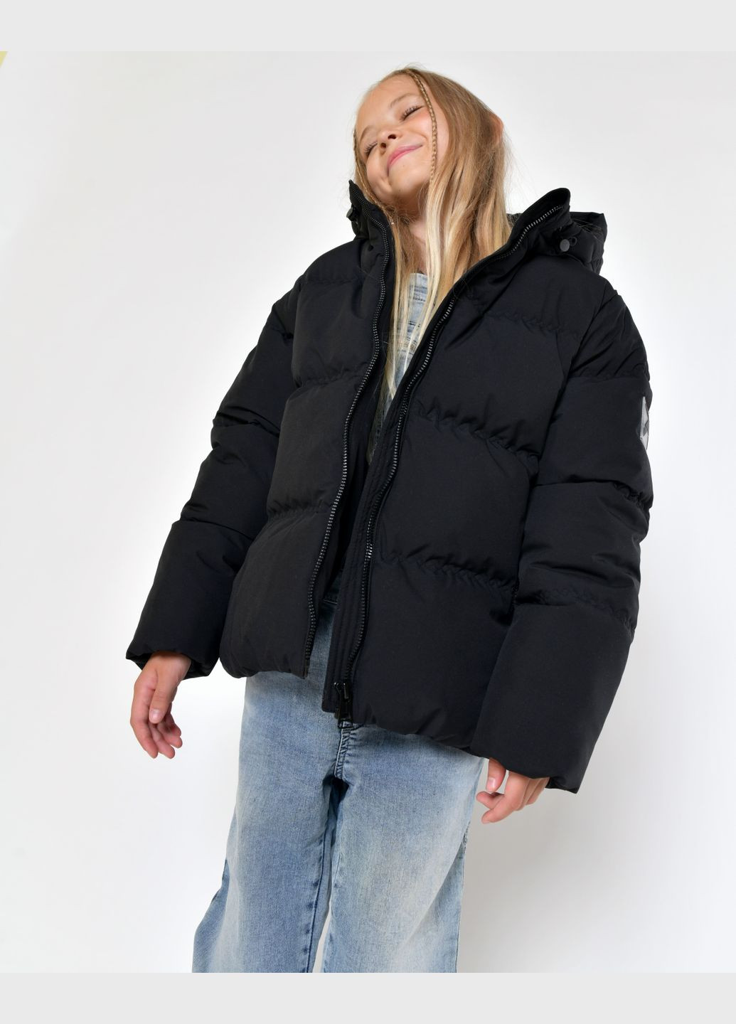 Черный зимний Пуховик X-Woyz