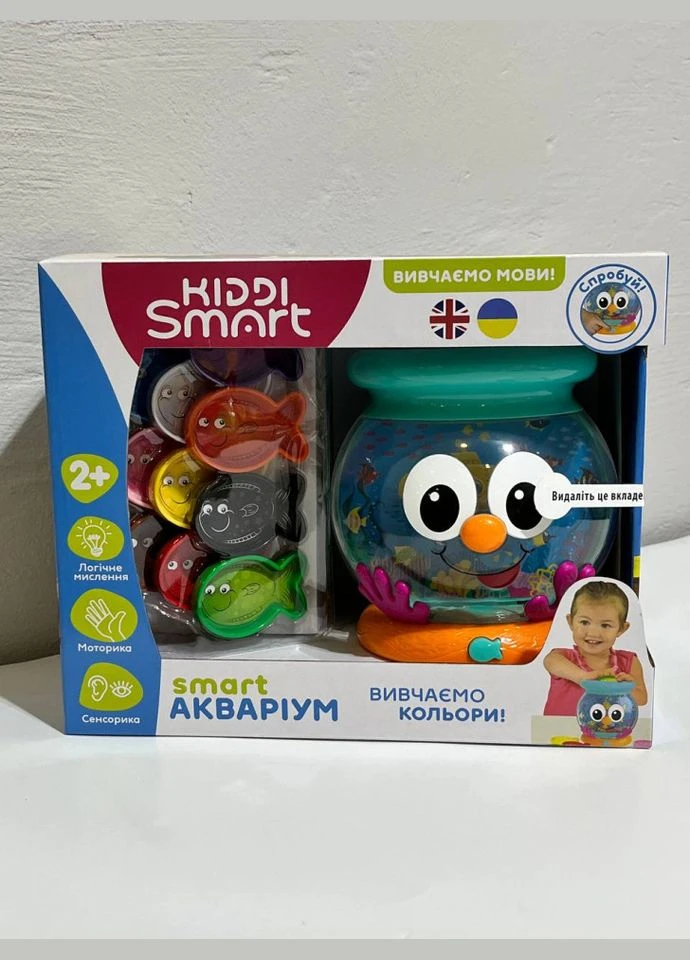 Интерактивная обучающая игрушка Smart-Аквариум 207659 украинский и английский KIDDI SMART (367962998)
