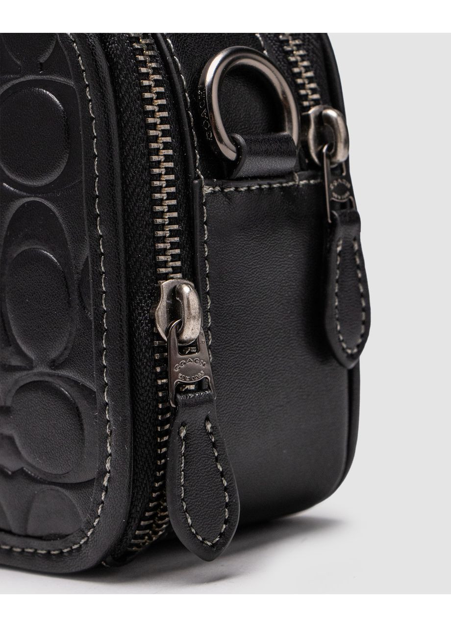 Сумка мужская Wyatt Crossbody Bag In Signature Refined Calf Leather Black No Brand (355343105)