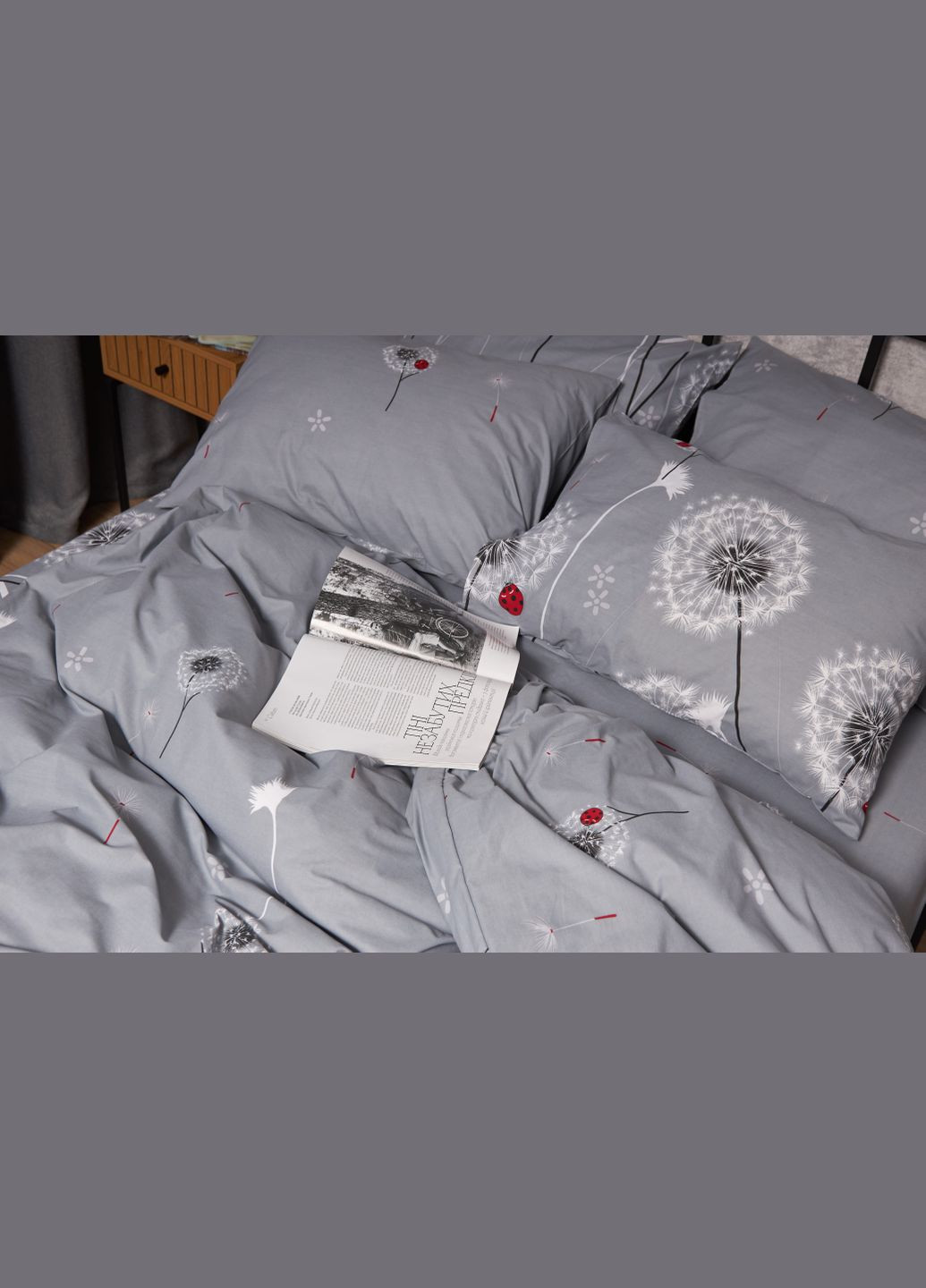 Комплект постельного белья Бязь Gold Люкс «» King Size 220x240 наволочки 4х50х70 (MS-820005428) Moon&Star Ladybug (296909878)