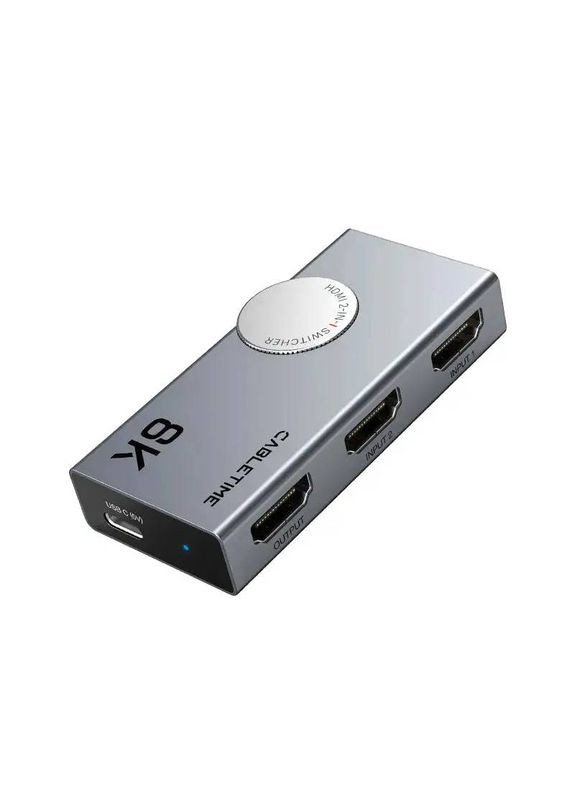 Сплітер 4К HDMI Black (CP34G) CABLETIME (368680022)