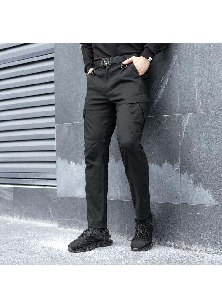 Тактические демисезонные штаны черные Freedom (355354444)