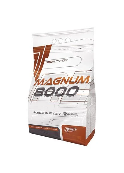 Гейнер Magnum 8000, 1 кг Полуниця Trec Nutrition (333975104)