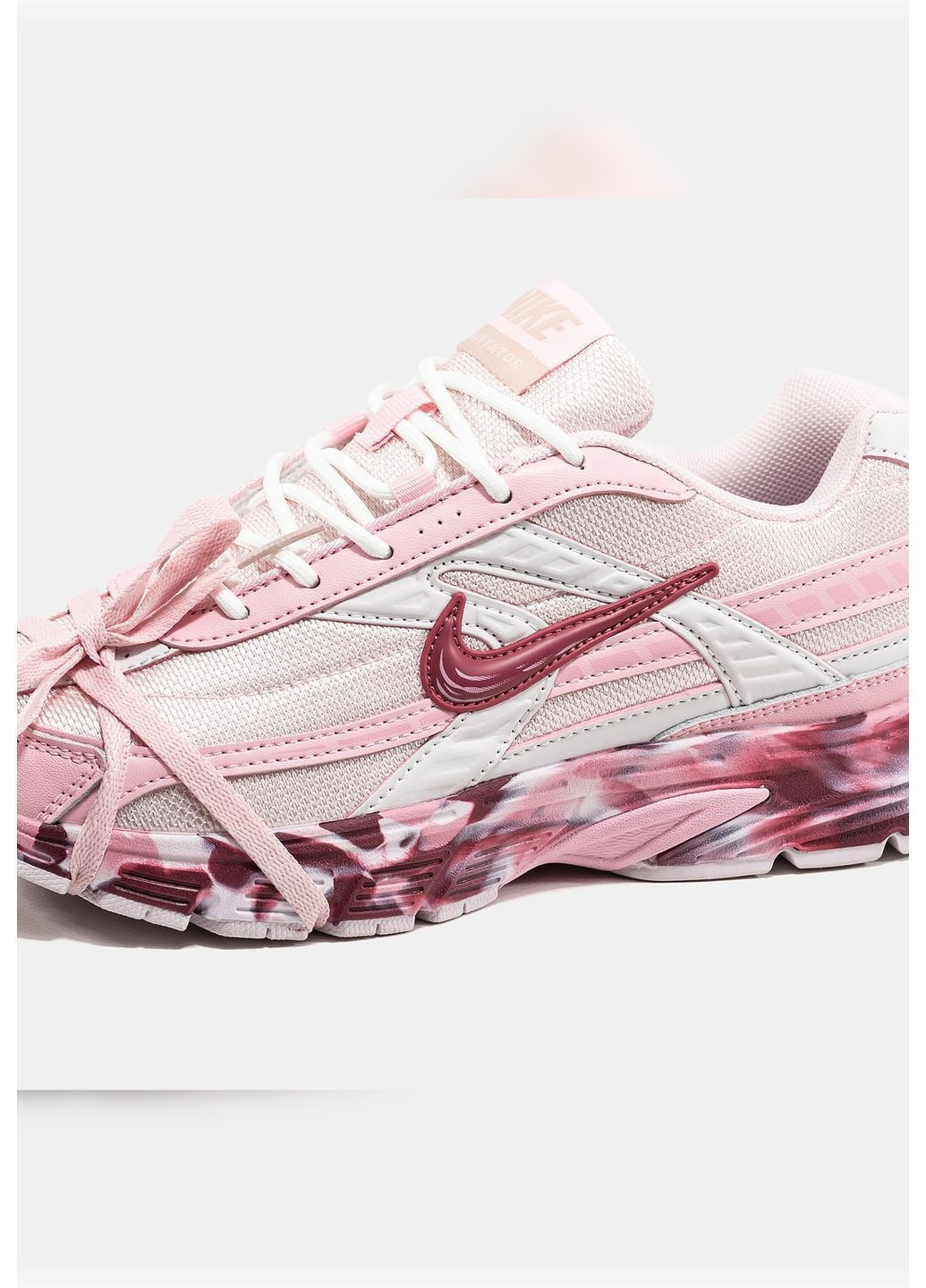 Кроссовки женские Nike No Brand Initiator розовые демисезоны (370850712)