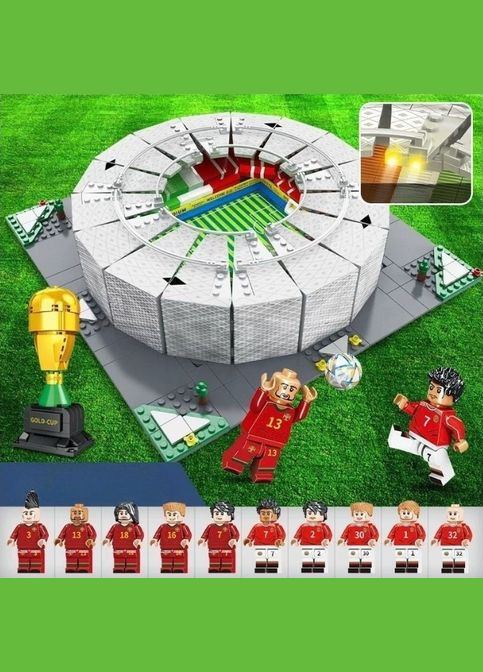 Футбольний конструктор Стадіон Чемпіонату Світу в Катарі Ель-Тумама No Brand (340272749)