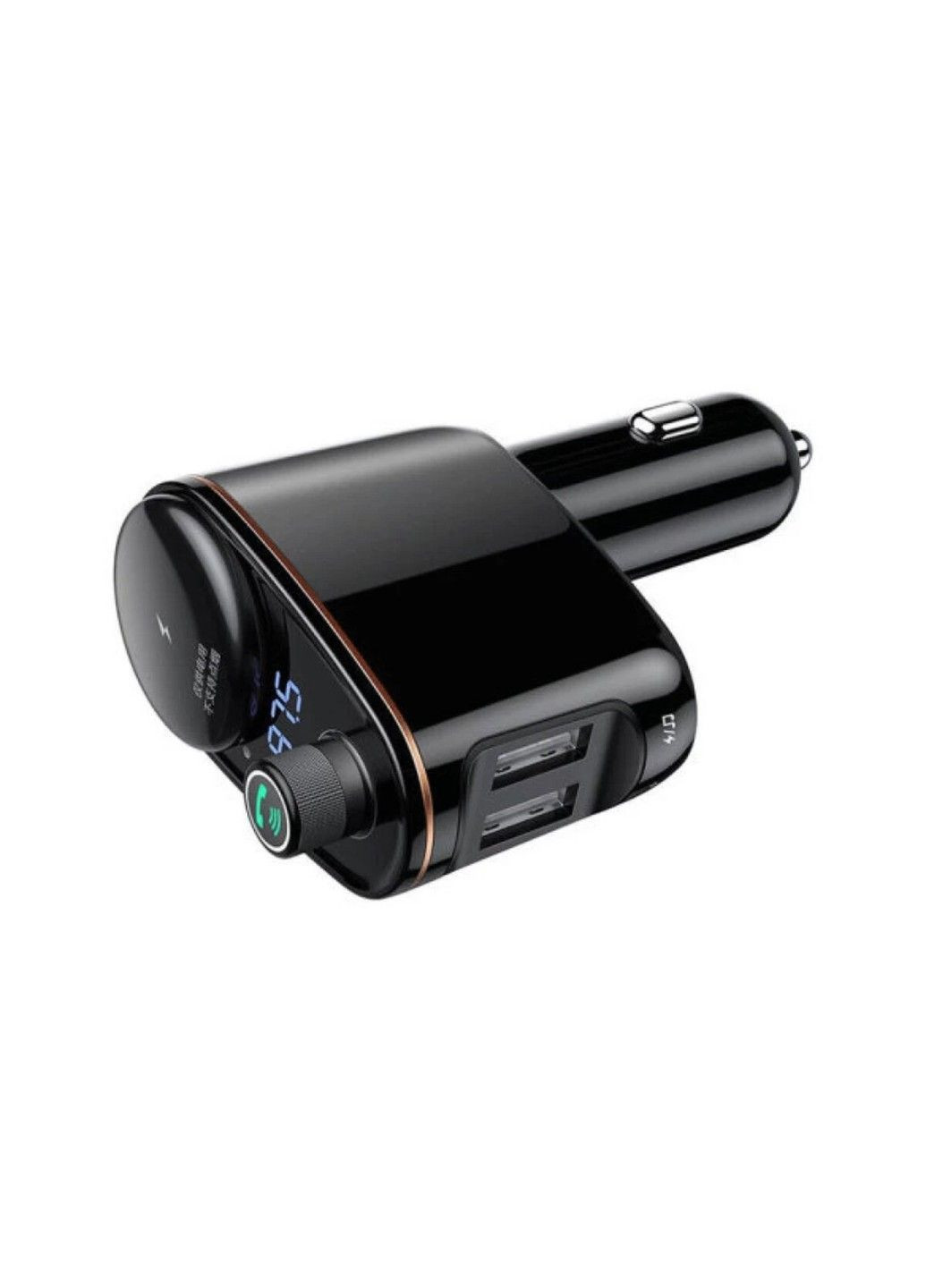 АЗП з FM-модулятором S-06 Car Bluetooth MP3 Player Black Baseus (371363232)