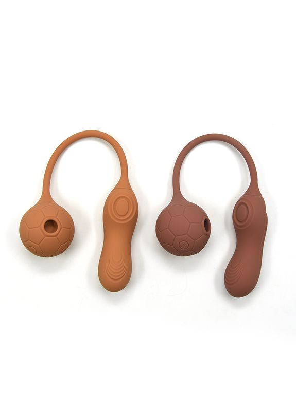 Двойной вибратор в виде мяча с вакуумом и для точки G, 0036F, Sweet Em (331170391)