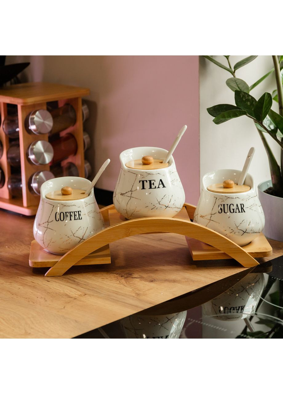 Набір банок для чаю та кави об'ємом 500 мл HP-1214 (A-032965) Yiwu (361242447)