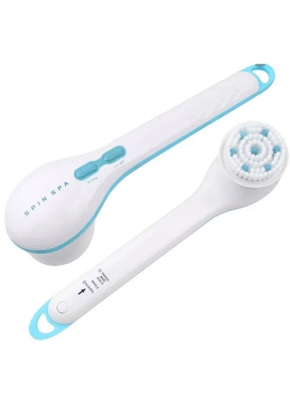 Массажная щетка для тела Spin Spa Brush электрическая белый (2091116714) No Brand (328920829)