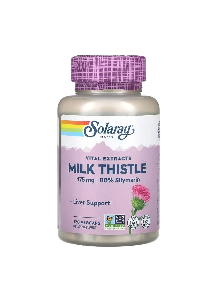 Milk Thistle Seed Extract 175mg - 120 vcaps Solaray (392264727)
