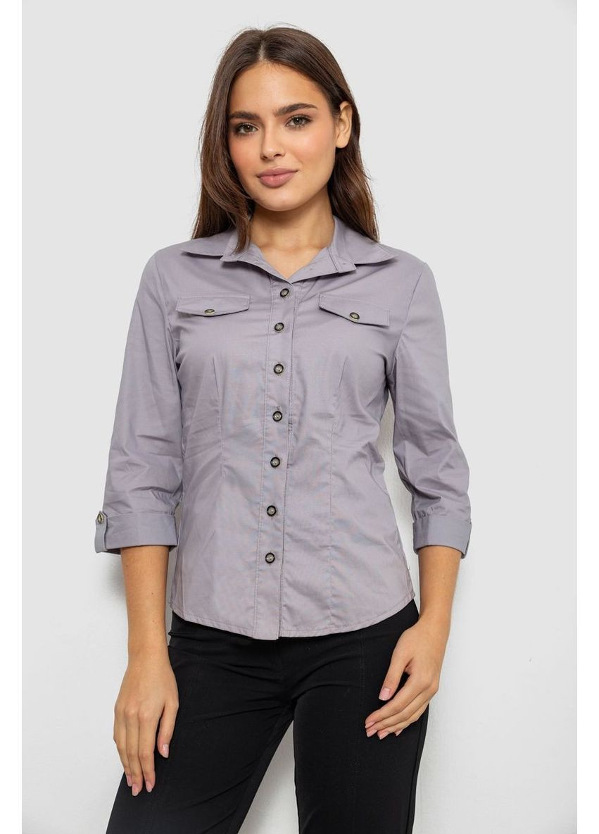 Серая кэжуал рубашка Ager