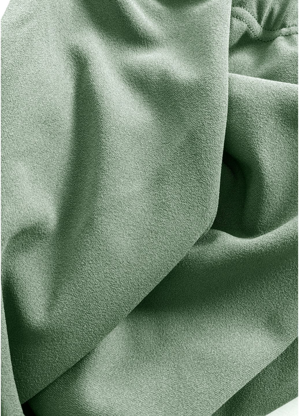 Оливковая джинсовая, офисная, повседневная, кэжуал однотонная изящная юбка-карандаш с высокой талией INNOE карандаш