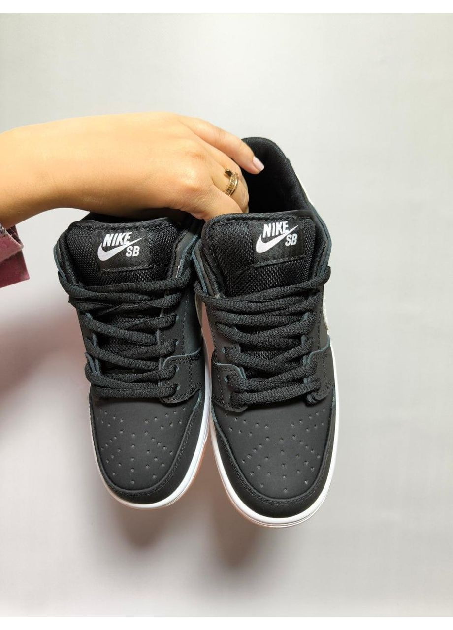 Чорні Зимовий кросівки чоловічі nike sb dunk low sb black gum найк сб данк No Brand