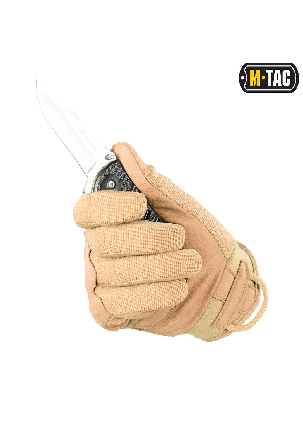 Перчатки Assault Tactical Mk.5 Khaki (M) M-TAC (303413071)