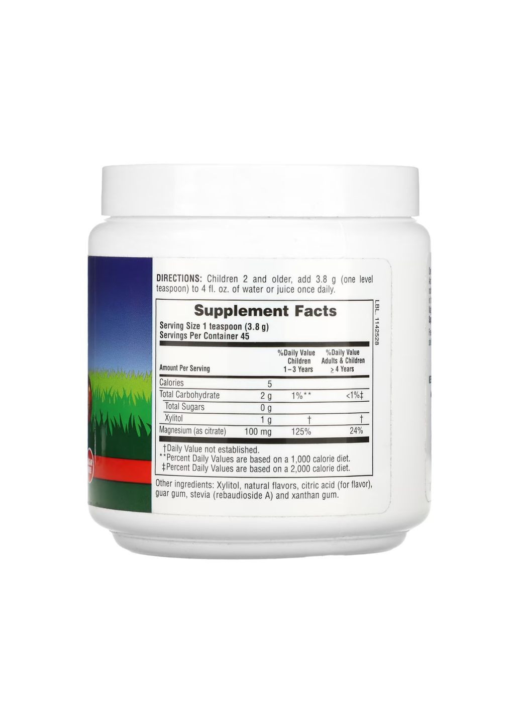 Магний для детей Kids Magnesium Powder 171g без сахара для здоровья нервной системы и костей укрепление костей ProDobro (368988370)